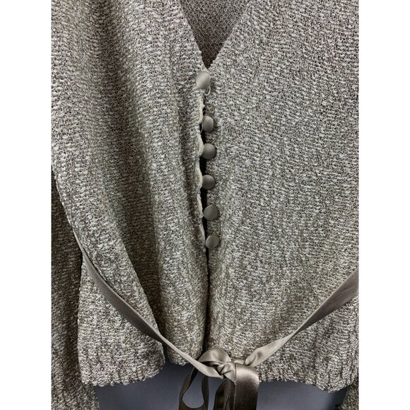 Women's St. John Evening Gray Set with Beaded Accent Size 8 - Picture 6 of 14